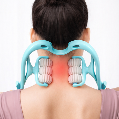 مُدَلِّك العنق والكتف اليدوي المريح