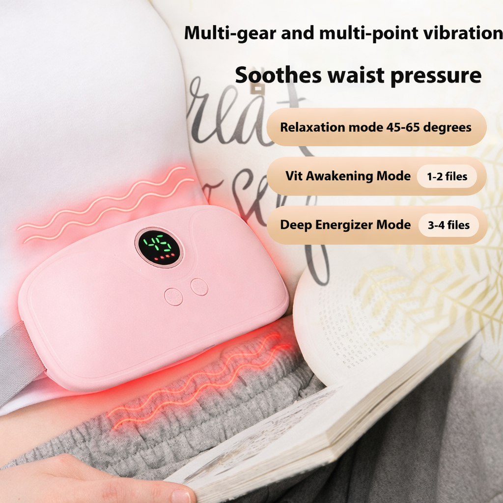 حزام التدفئة الذكي لتخفيف آلام البطن والدورة الشهرية