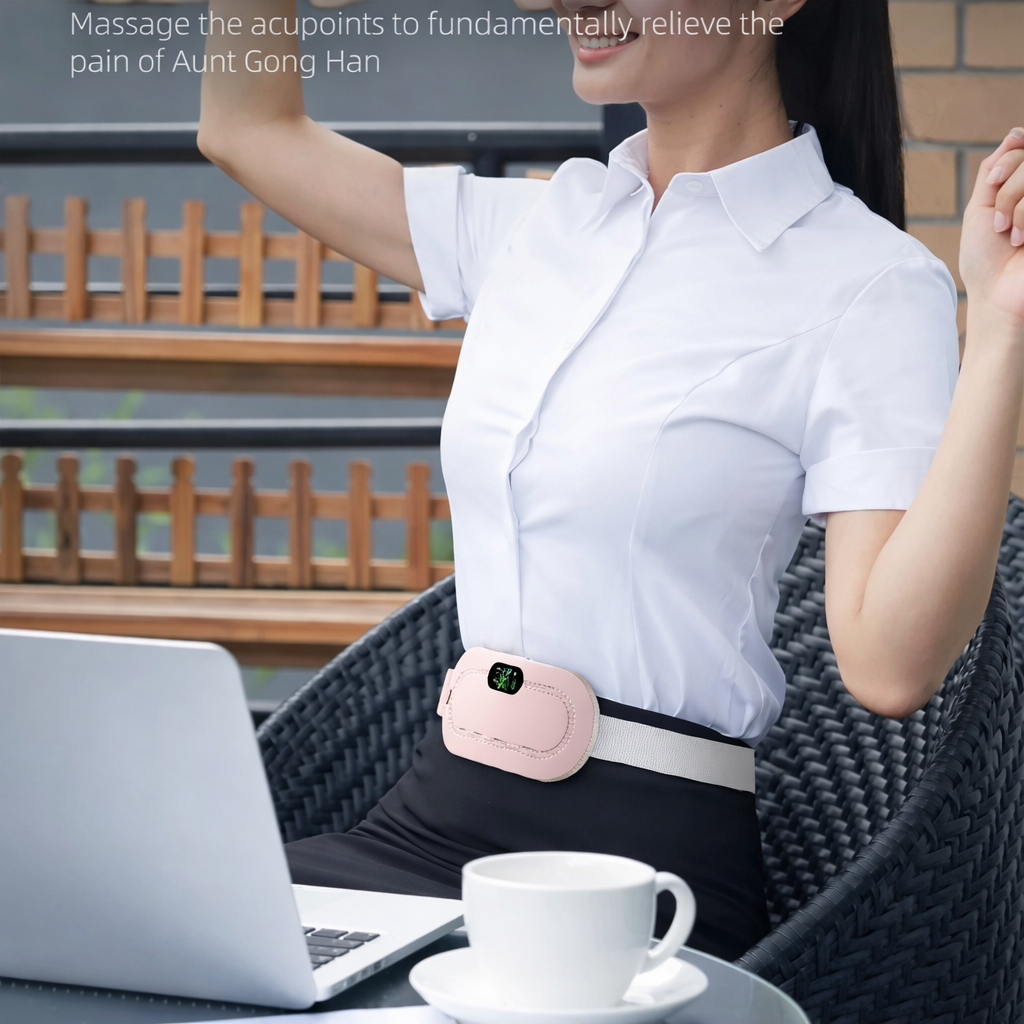 حزام التدفئة الذكي لتخفيف آلام البطن والدورة الشهرية