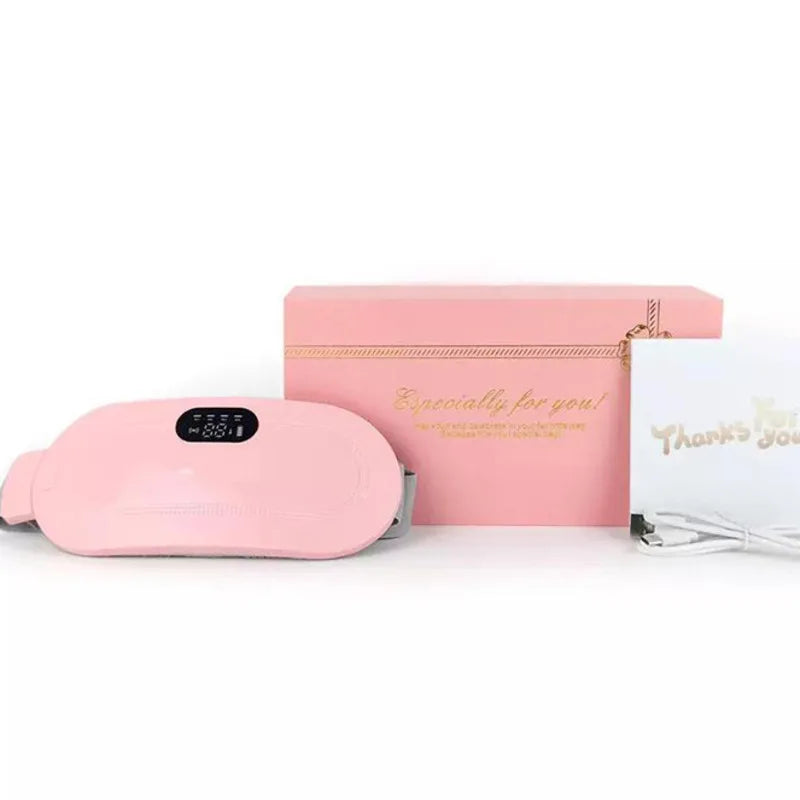 Ceinture chauffante intelligente pour soulager les douleurs et crampes menstruelles, masseur abdominal vibrant, appareil de thérapie par ceinture lombaire électrique