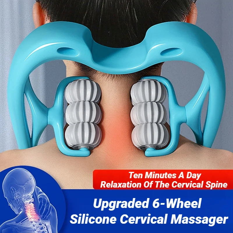 مُدَلِّك العنق والكتف اليدوي المريح