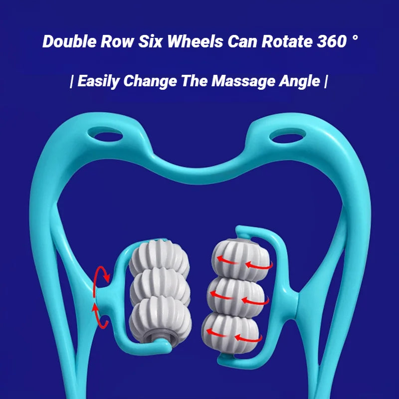 مُدَلِّك العنق والكتف اليدوي المريح