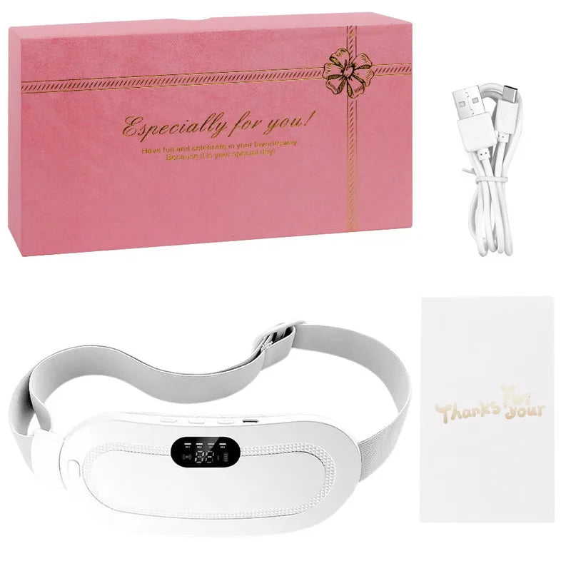 Ceinture chauffante intelligente pour soulager les douleurs et crampes menstruelles, masseur abdominal vibrant, appareil de thérapie par ceinture lombaire électrique