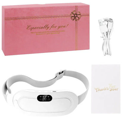 Ceinture chauffante intelligente pour soulager les douleurs et crampes menstruelles, masseur abdominal vibrant, appareil de thérapie par ceinture lombaire électrique